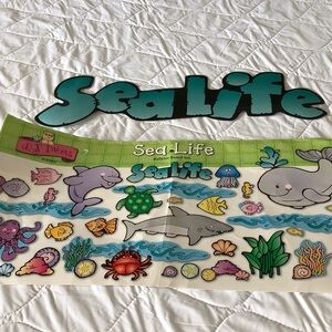 Sea Life bulletin Board Set for preschool-primary children